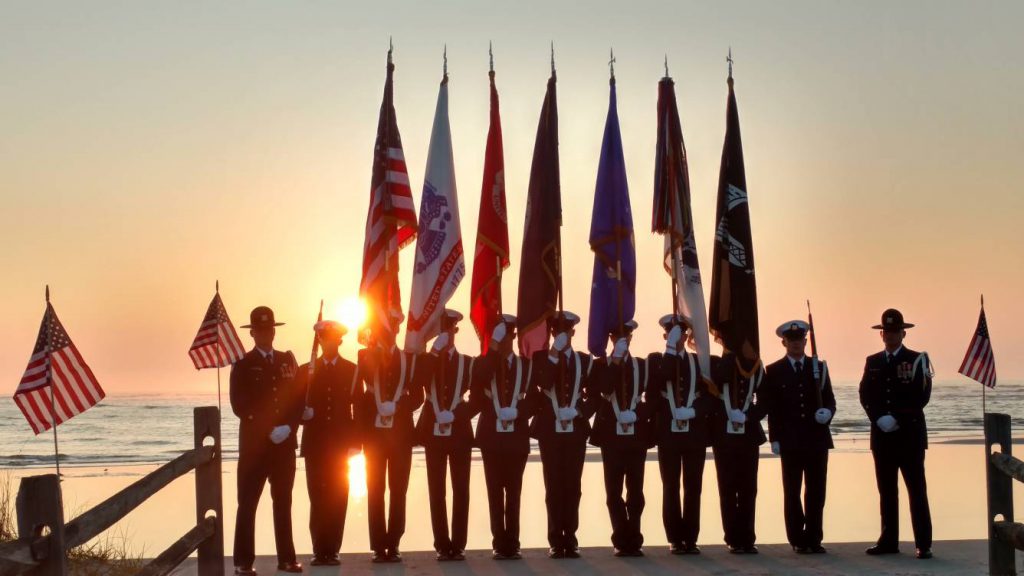 Coast Guard Sunrise on Sunday